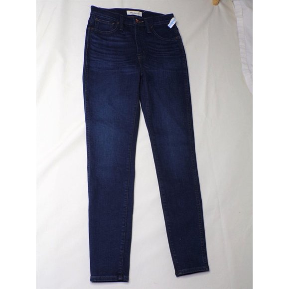 🆕 MADEWELL 10" High Rise Skinny Jeans F4684 Size 26 (2) - Picture 8 of 12
